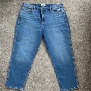 Abercrombie & Fitch Blue Boyfriend Jeans